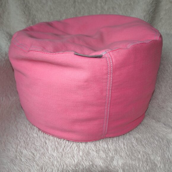 14" Diameter Pink Bean Bag Personalized with Annabelle - Picture 4 of 6